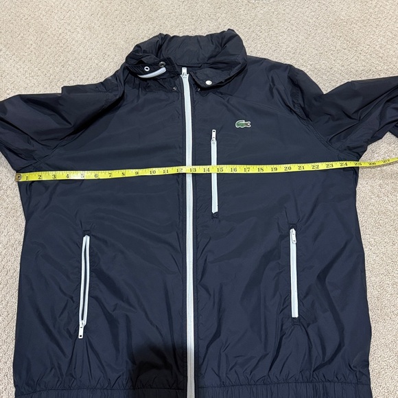 Men's Black Lacoste Jacket - Picture 9 of 10